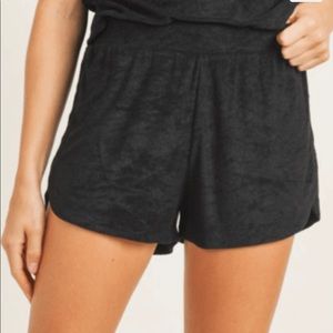 Terry Pile Essential Tulip Shorts